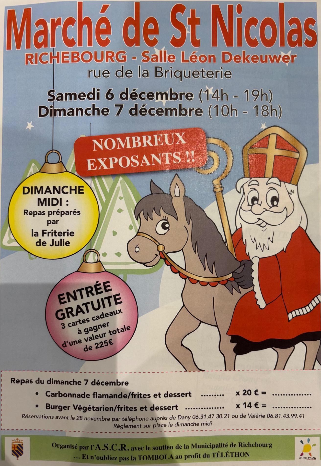 Marché de saint Nicolas